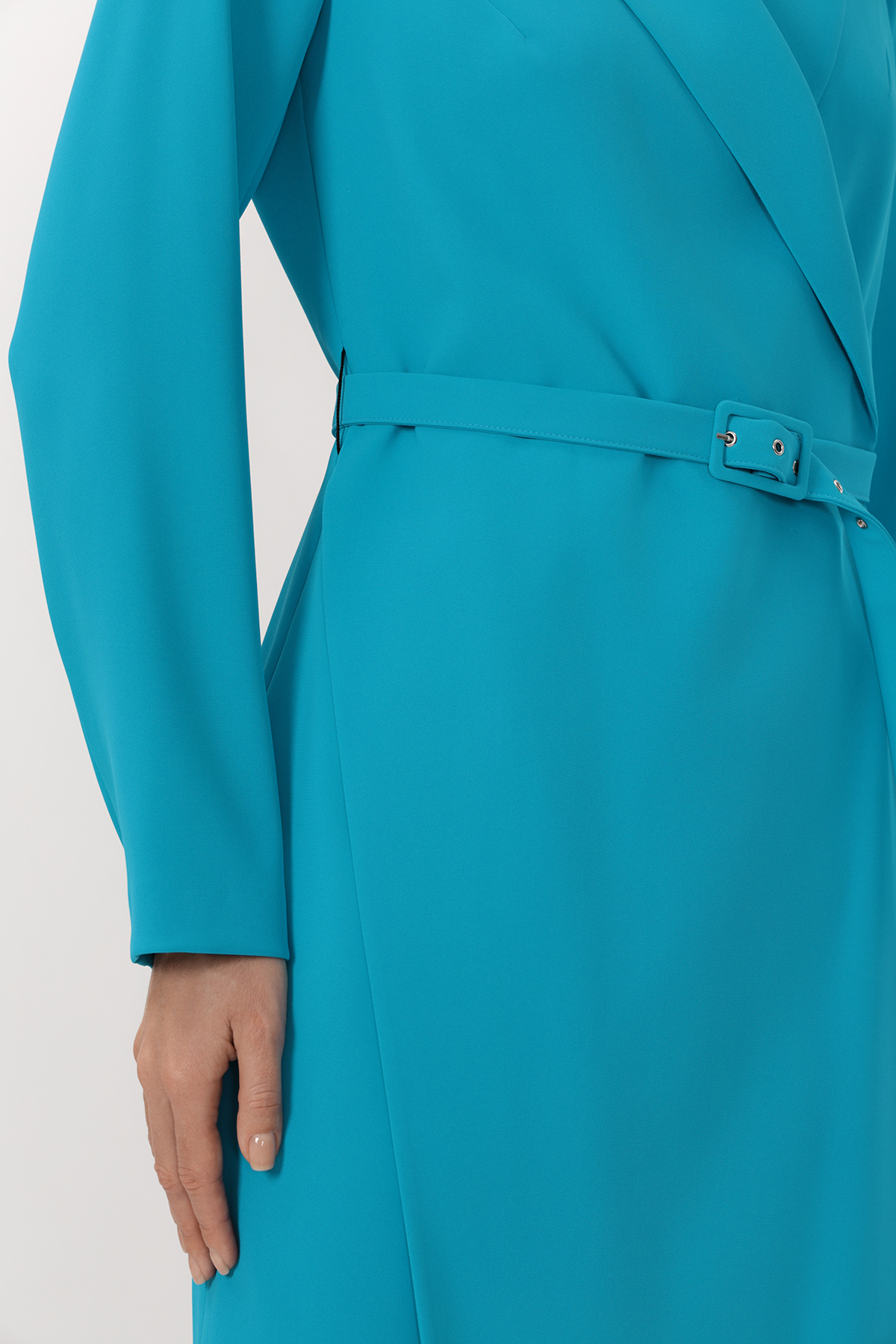 Платье VASSA&Co, пол женский, цвет голубой, фото №5