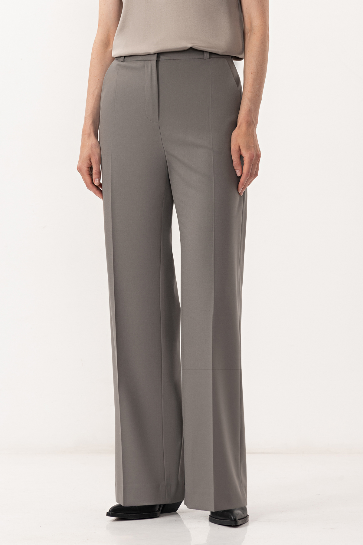 Брюки , пол женский, цвет коричневый, фото №3