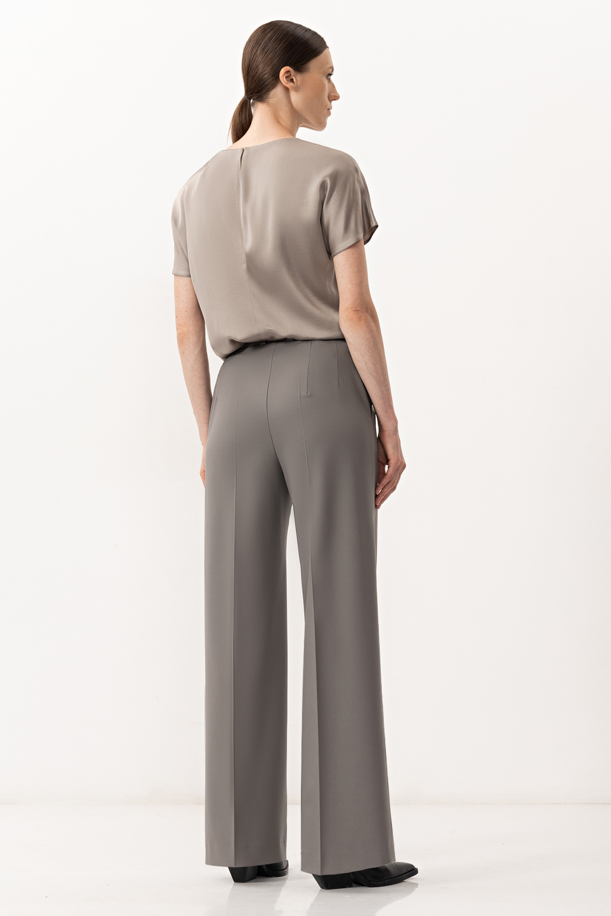 Брюки , пол женский, цвет коричневый, фото №2