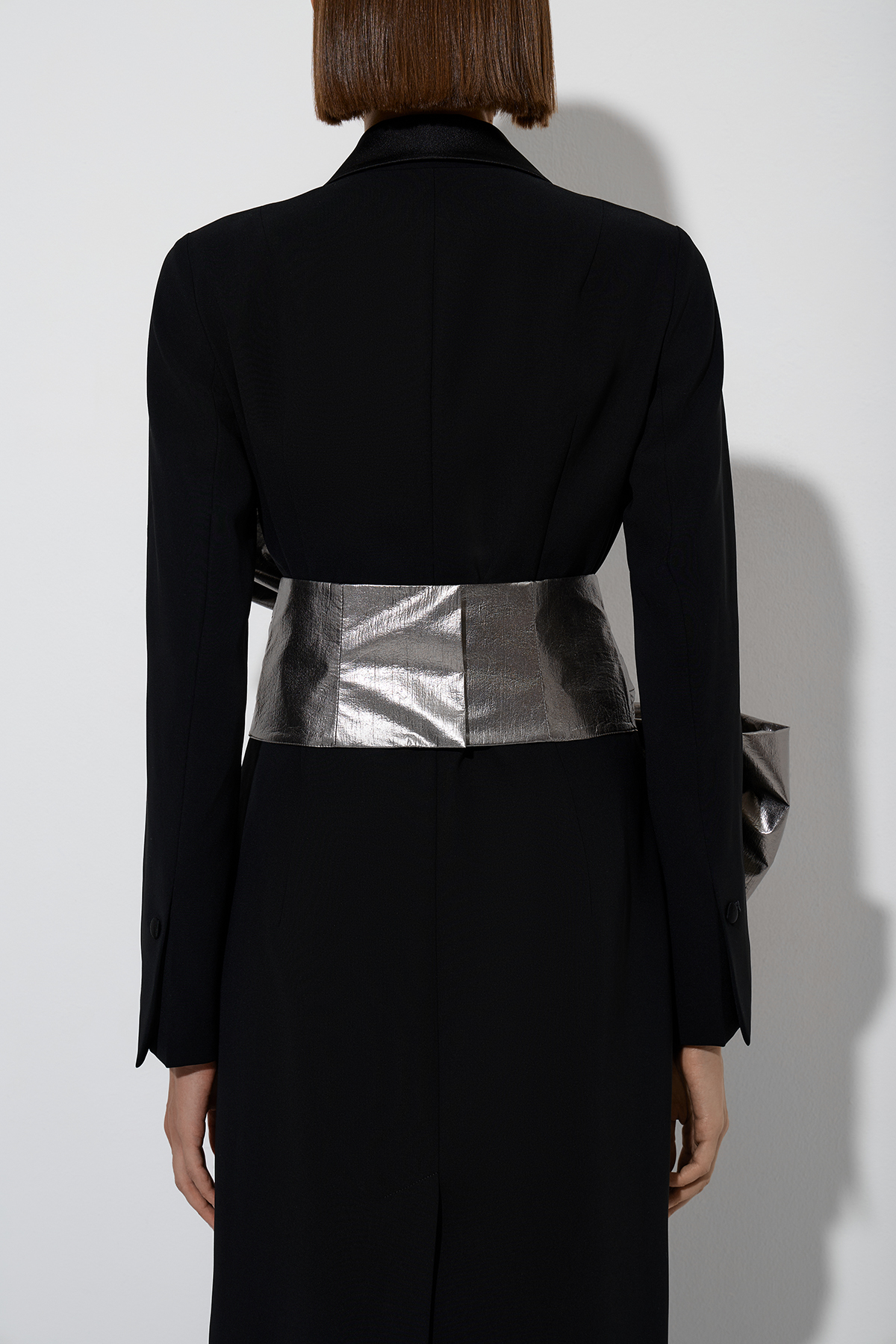 Пояс-бант VASSA&Co, пол женский, цвет серый, фото №3