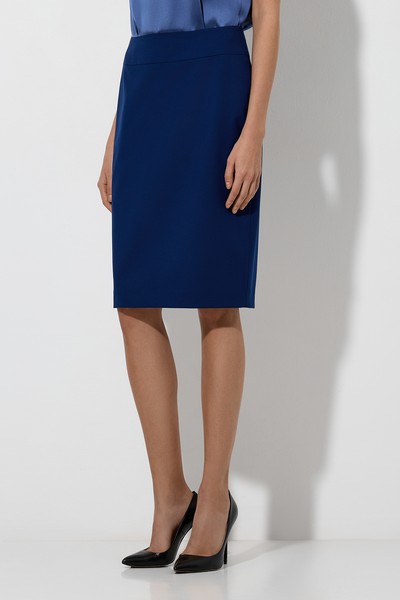 Юбка-карандаш VASSA&Co, пол женский, цвет синий, фото №2