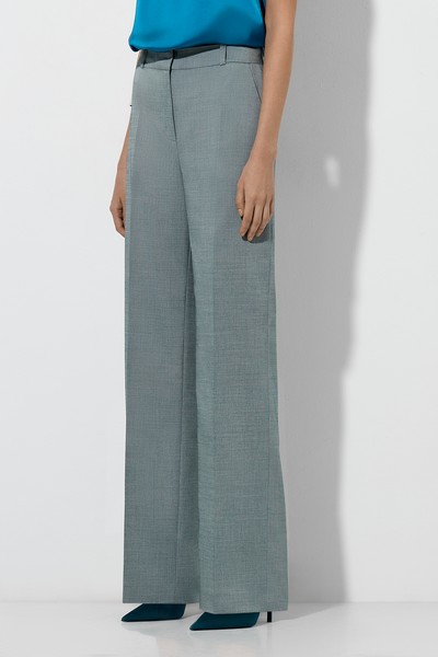 Брюки , пол женский, цвет голубой, фото №3