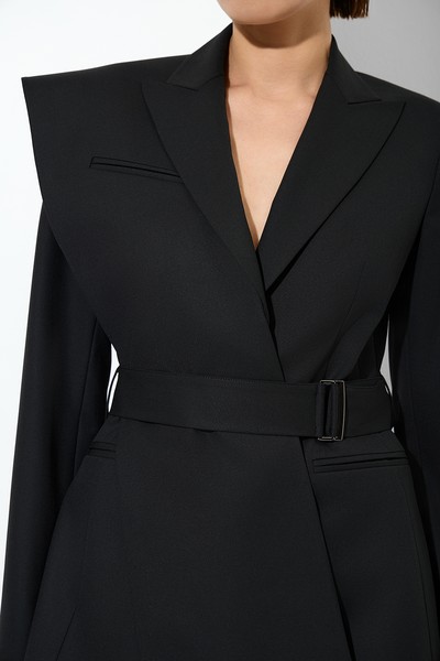 Жакет-трансформер , пол женский, цвет черный, фото №4