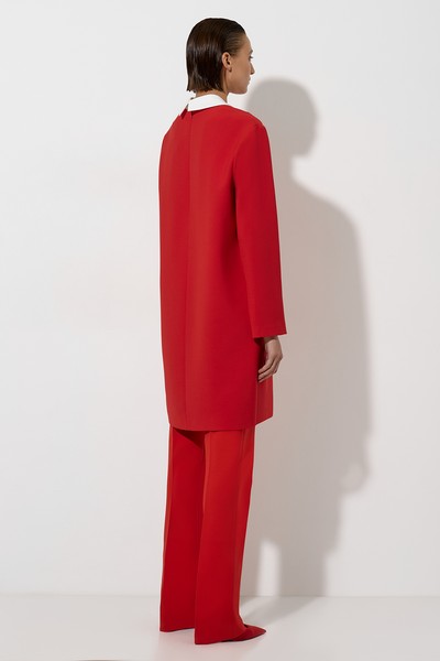 Платье VASSA&Co, пол женский, цвет красный, фото №4