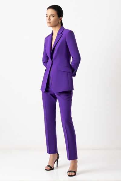 Жакет VASSA&Co, пол женский, цвет фиолетовый, фото №7