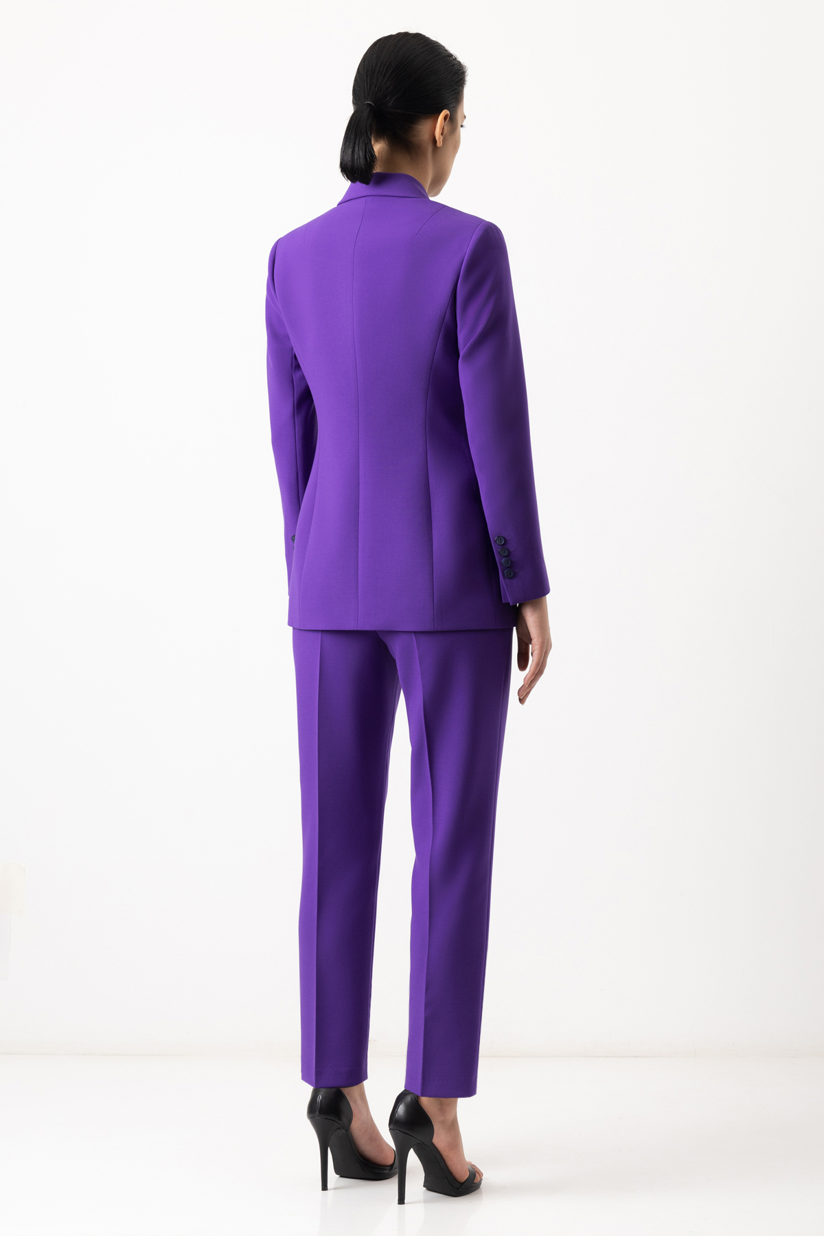 Жакет VASSA&Co, пол женский, цвет фиолетовый, фото №10