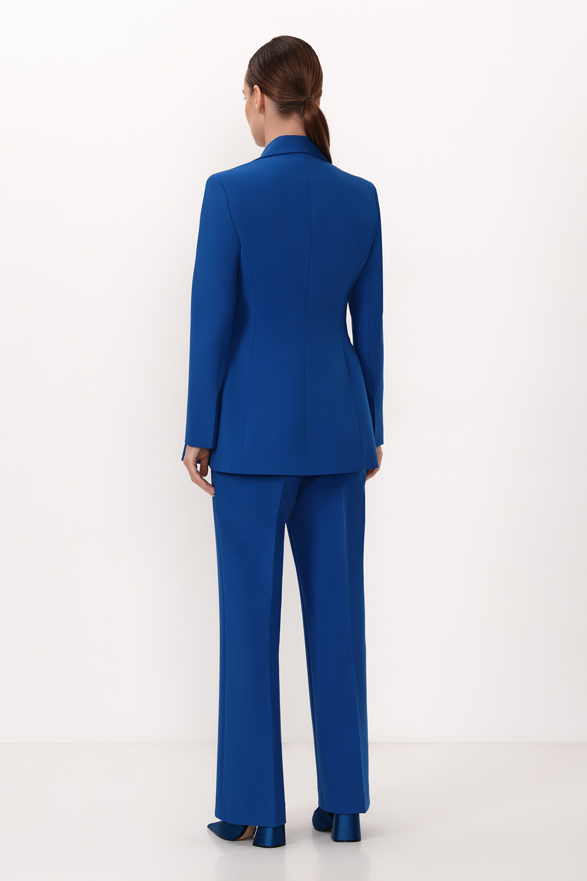 Жакет VASSA&Co, пол женский, цвет синий, фото №5