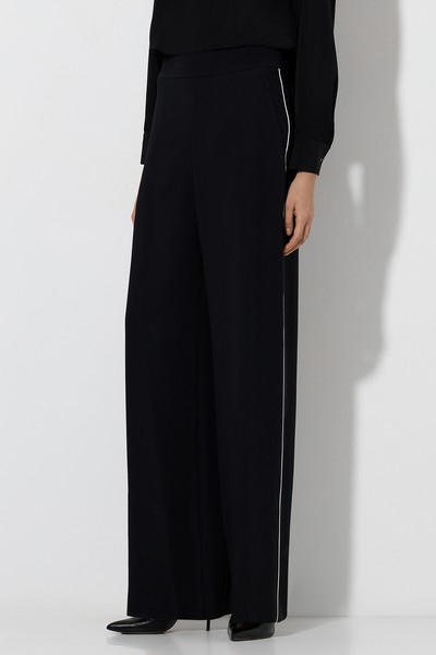Брюки VASSA&Co, пол женский, цвет черный, фото №2