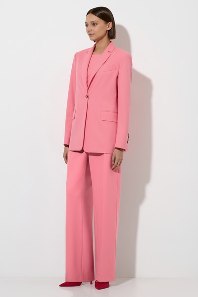 Trousers VASSA&Co, пол female, цвет pink, фото №5