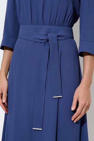 Платье , пол женский, цвет синий, фото №3