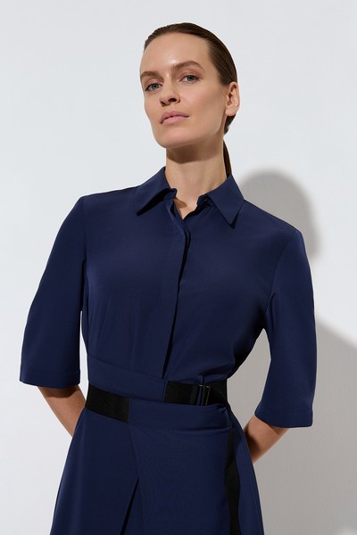 Платье , пол женский, цвет синий, фото №2