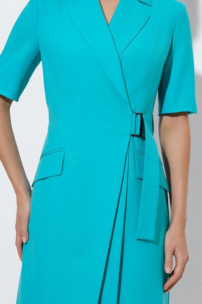 Платье , пол женский, цвет голубой, фото №3