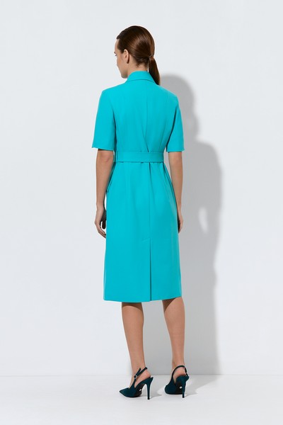 Платье , пол женский, цвет голубой, фото №2