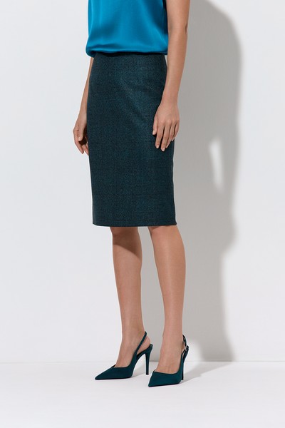 Юбка VASSA&Co, пол женский, цвет зеленый, фото №4