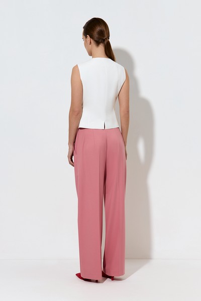 Vest VASSA&Co, пол female, цвет white, фото №3