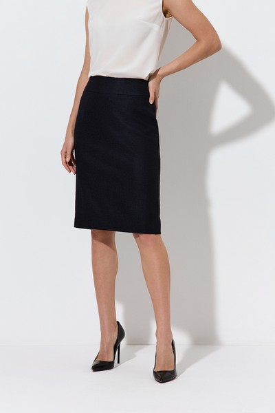 Юбка-карандаш VASSA&Co, пол женский, цвет синий, фото №8