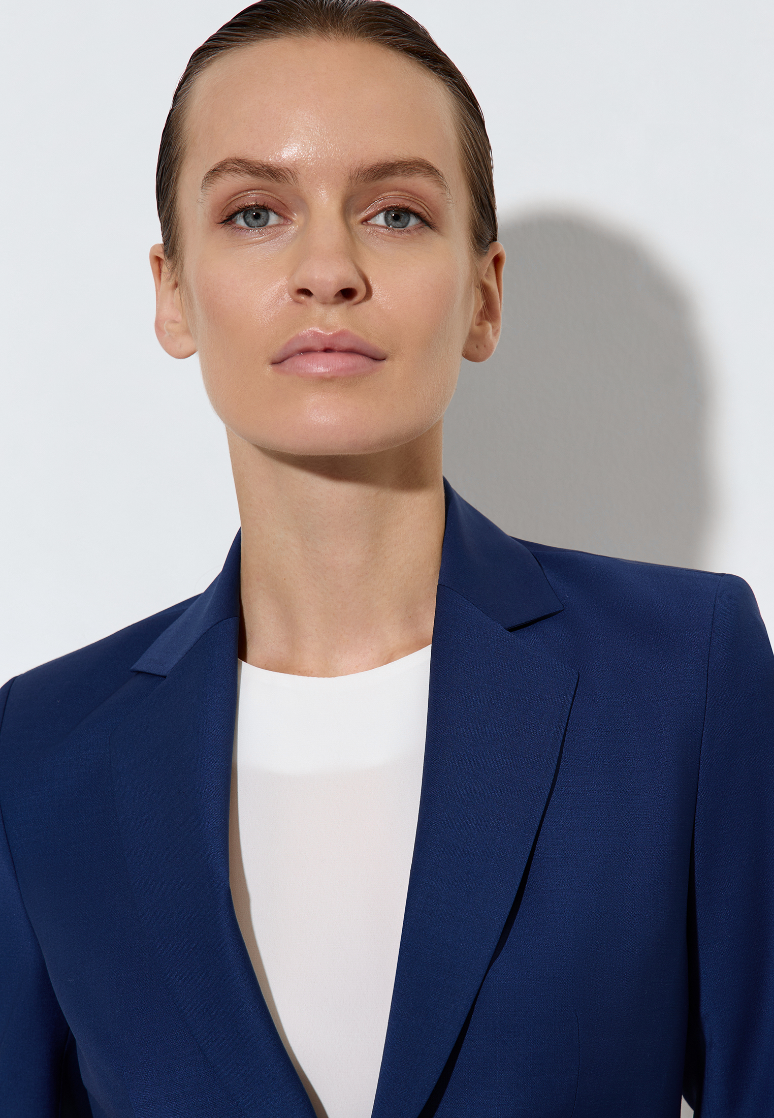 Жакет с эффектом многослойности VASSA&Co, пол женский, цвет синий, фото №7