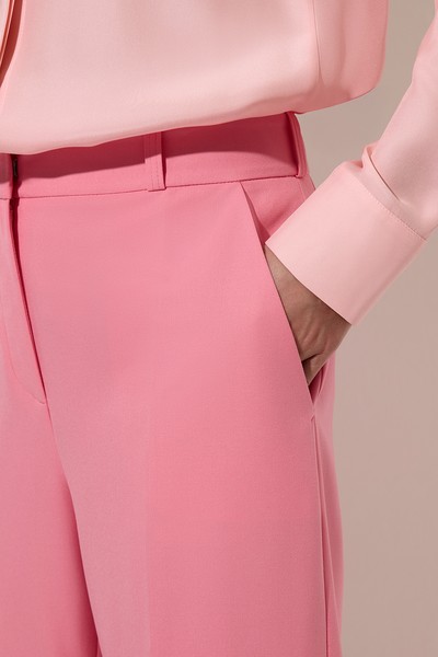 Trousers VASSA&Co, пол female, цвет pink, фото №2