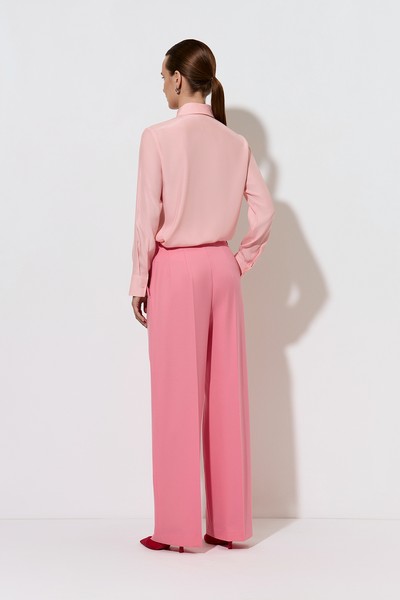 Trousers VASSA&Co, пол female, цвет pink, фото №3