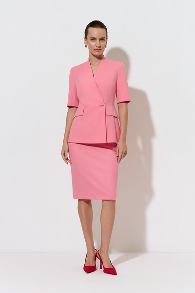 Skirt VASSA&Co, пол female, цвет pink, фото №3