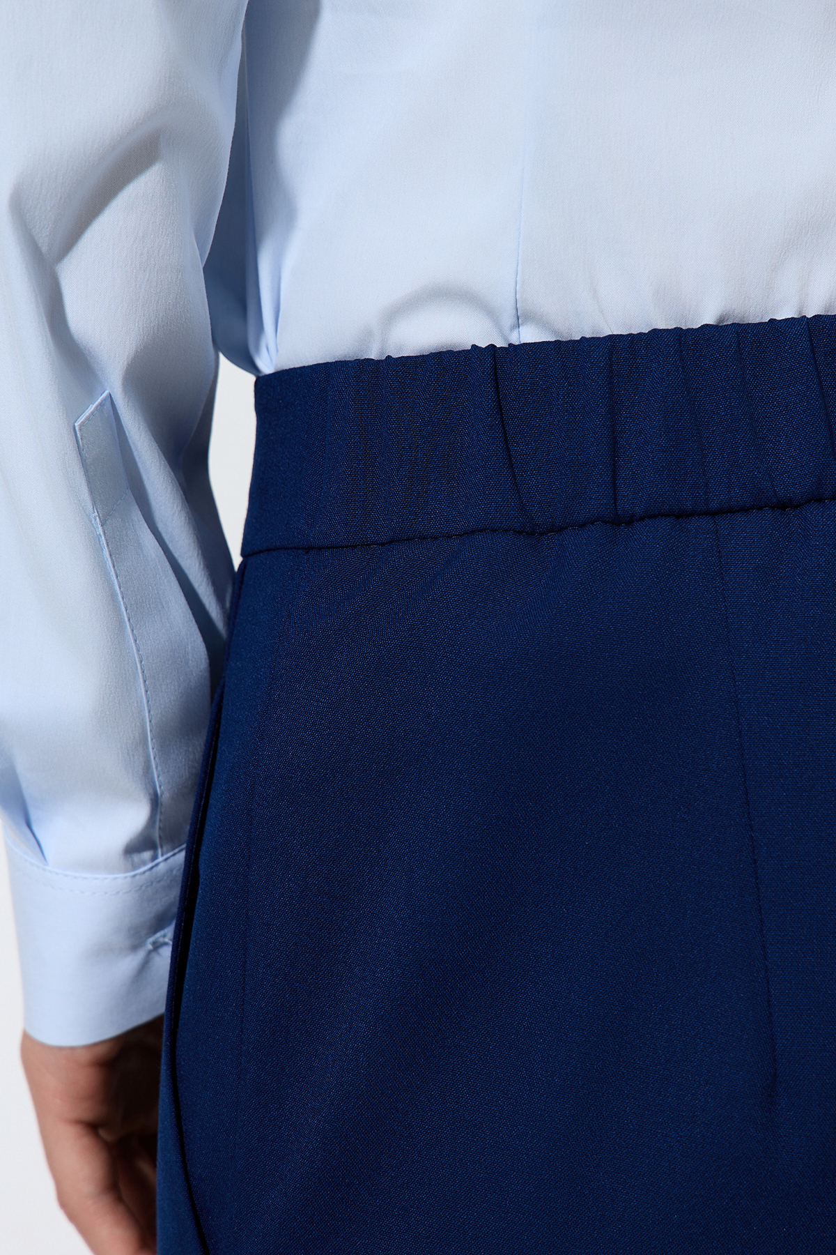 Брюки VASSA&Co, пол женский, цвет синий, фото №3