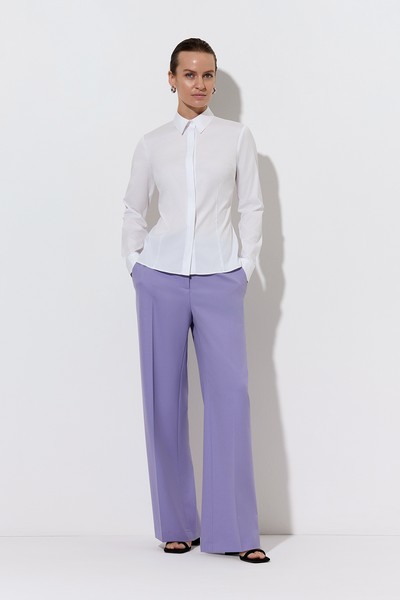 Брюки , пол женский, цвет фиолетовый, фото №6