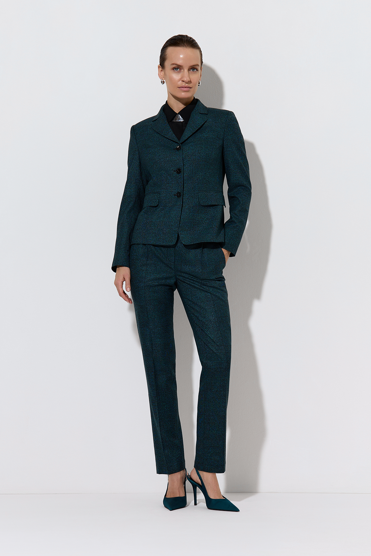 Jacket VASSA&Co, пол female, цвет зеленый, фото №4