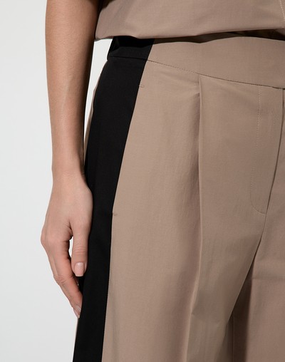 Брюки color block VASSA&Co, пол женский, цвет коричневый, фото №10