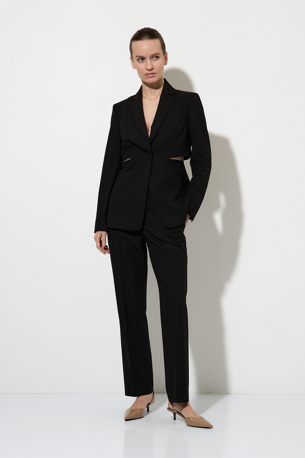 Жакет VASSA&Co, пол женский, цвет черный, фото №3