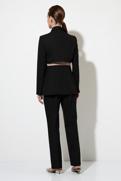 Жакет VASSA&Co, пол женский, цвет черный, фото №5