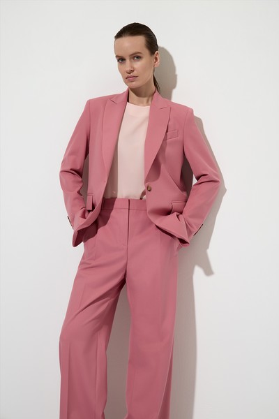 Жакет VASSA&Co, пол женский, цвет розовый, фото №3