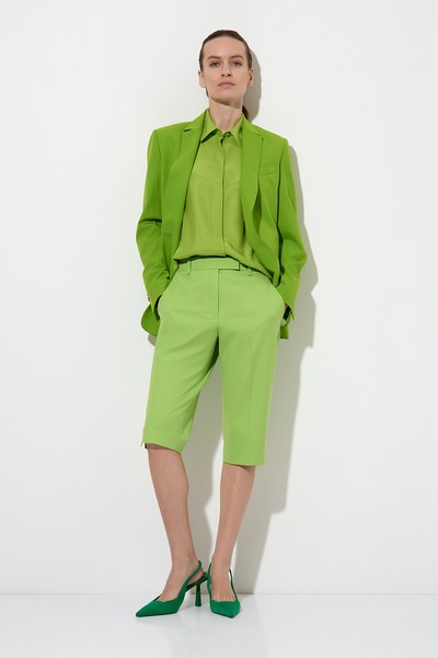 Бриджи VASSA&Co, пол женский, цвет зеленый, фото №4