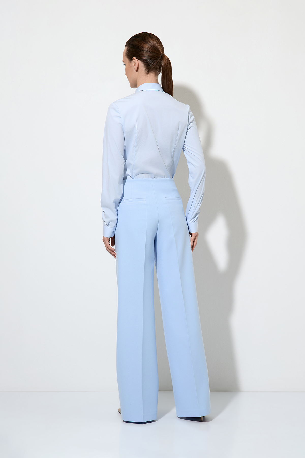 Брюки , пол женский, цвет голубой, фото №2