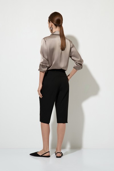 Бриджи VASSA&Co, пол женский, цвет черный, фото №5