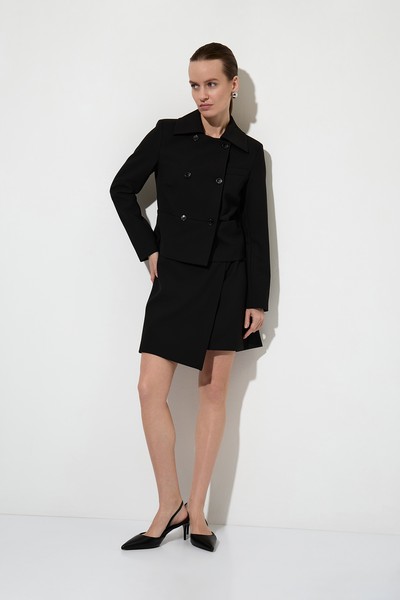 Жакет VASSA&Co, пол женский, цвет черный, фото №5