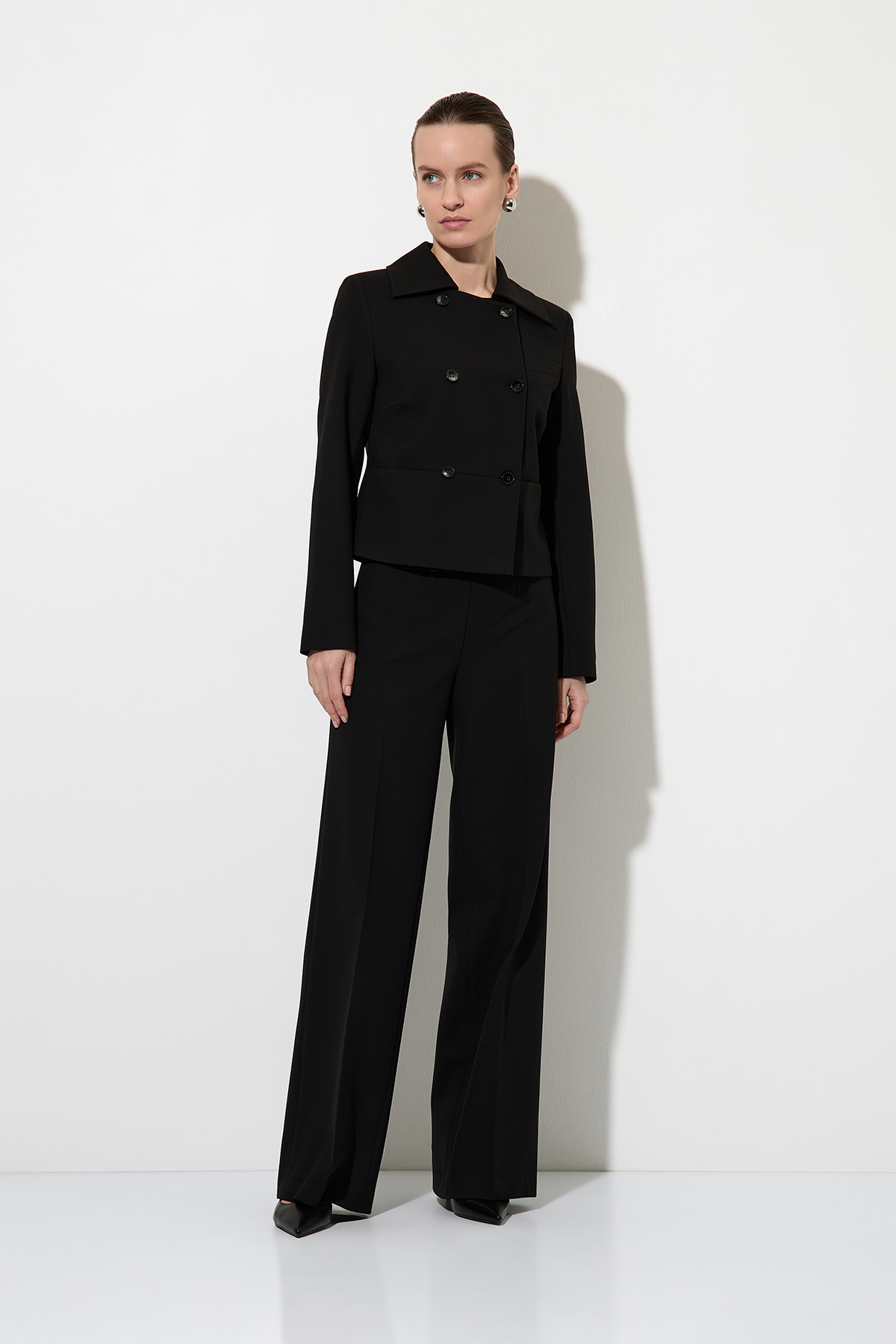 Жакет VASSA&Co, пол женский, цвет черный, фото №6