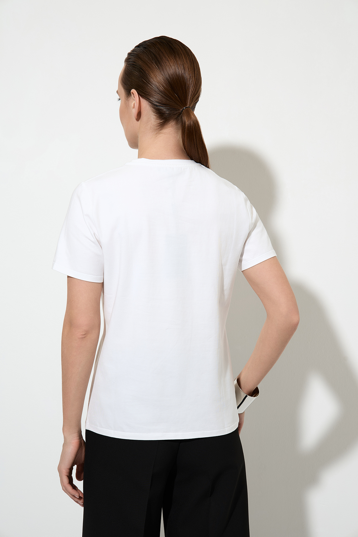 Футболка VASSA CODE, пол женский, цвет белый, фото №3