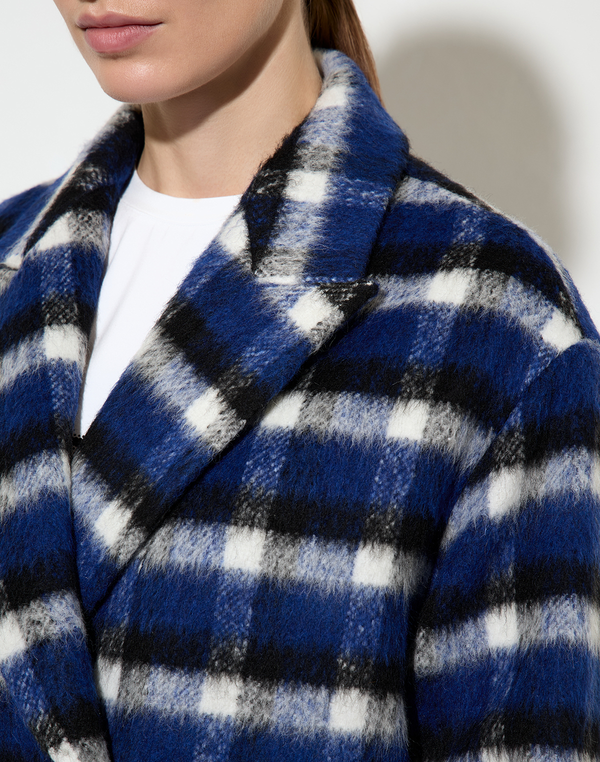 Пальто VASSA&Co, пол женский, цвет синий, фото №4