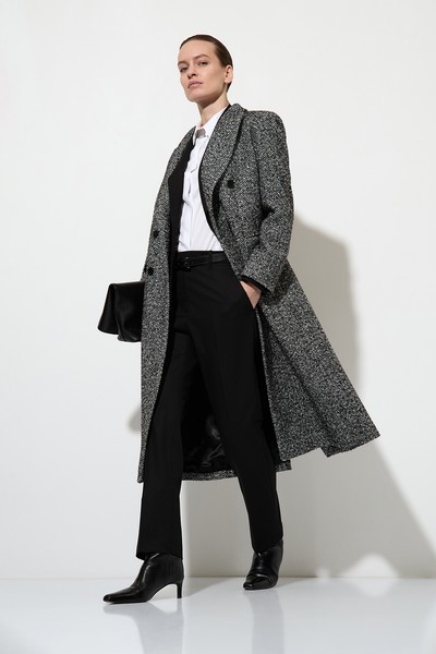 Пальто VASSA&Co, пол женский, цвет черный, фото №5