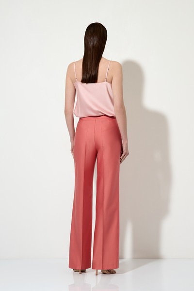 Trousers VASSA&Co, пол female, цвет pink, фото №2