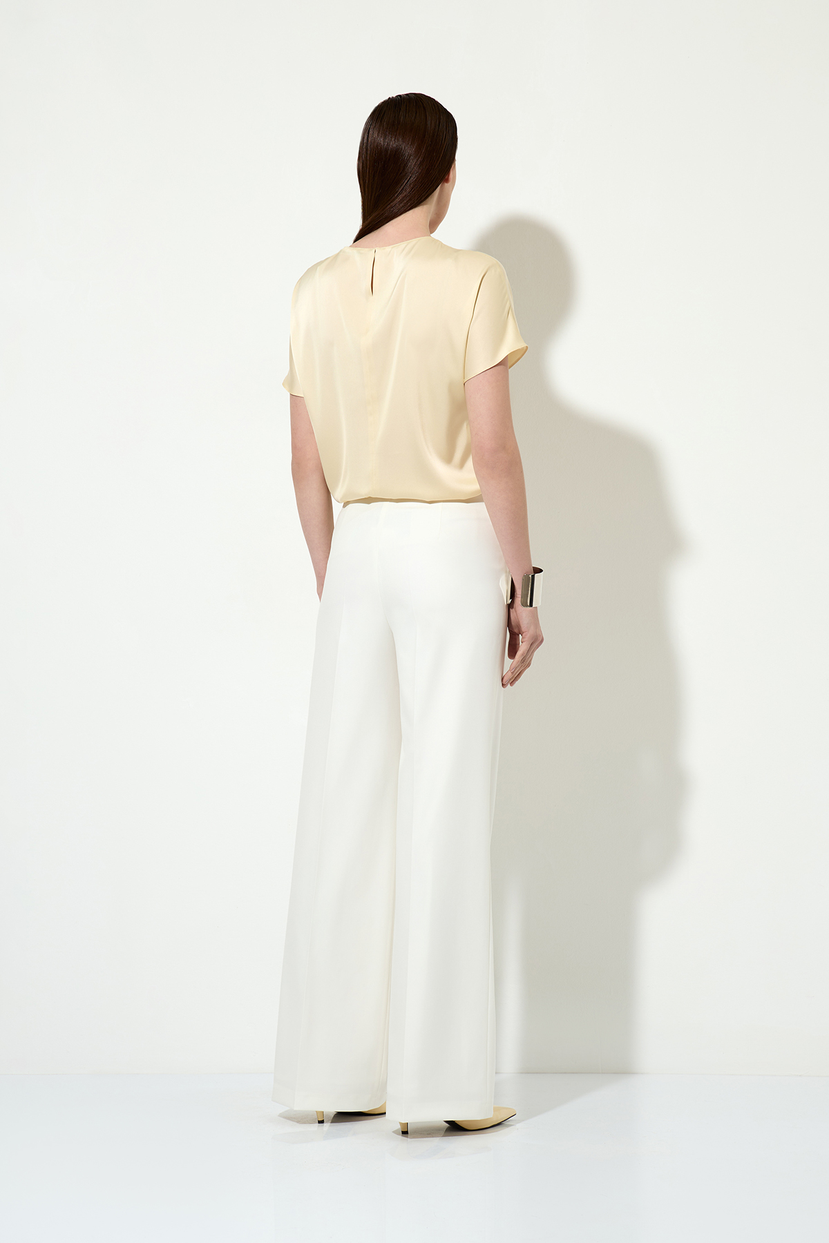 Блузка VASSA&Co, пол женский, цвет желтый, фото №2