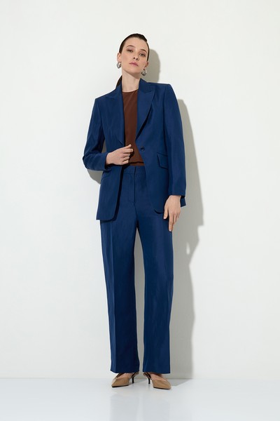 Блузка со спущенной линией плеча VASSA&Co, пол женский, цвет коричневый, фото №3