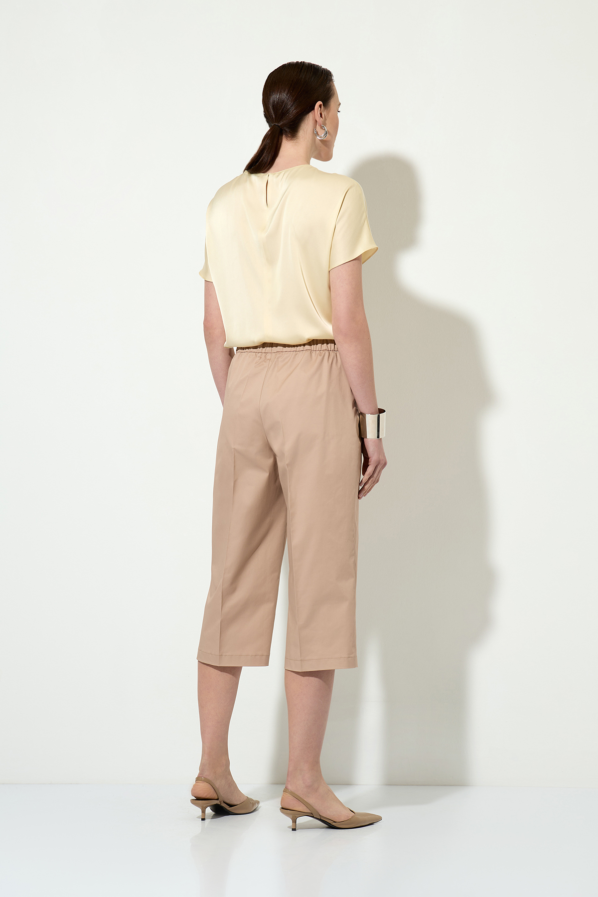 Breeches VASSA&Co, пол female, цвет бежевый, фото №3