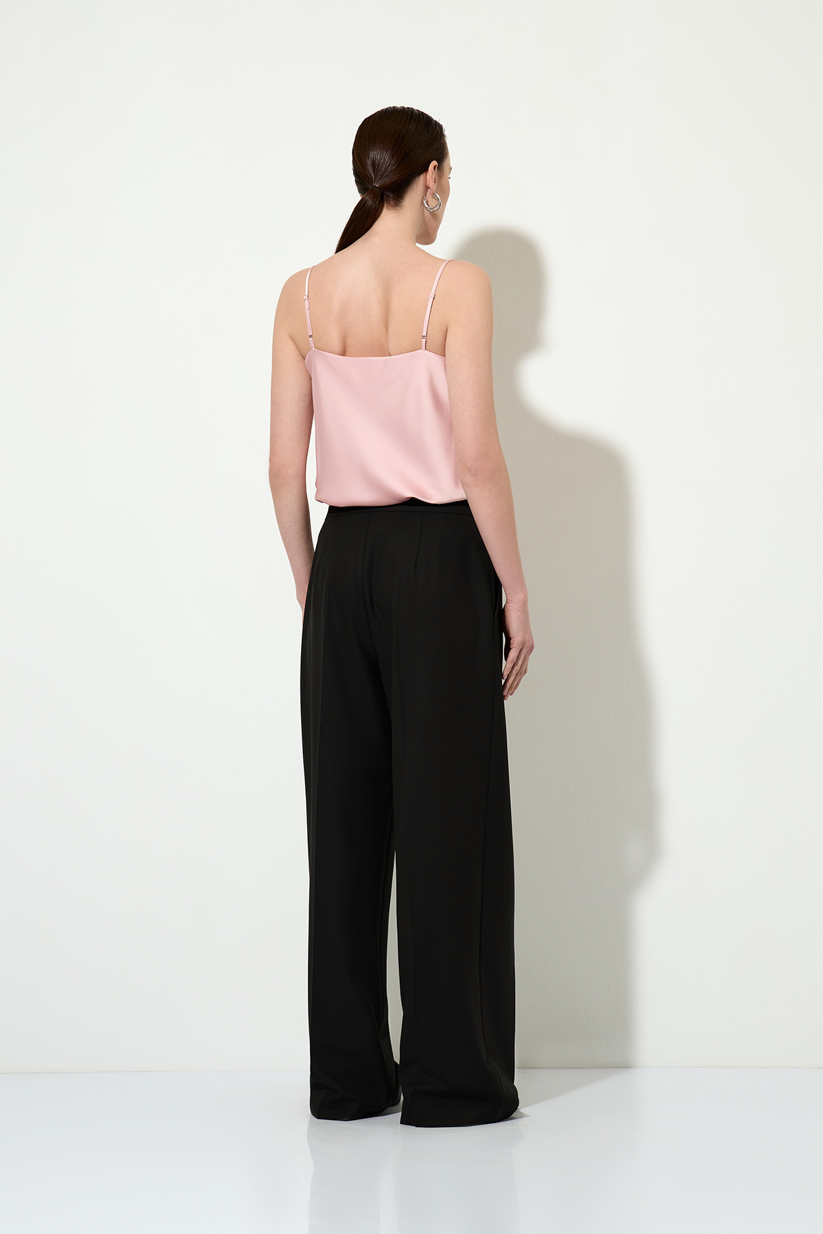 Брюки VASSA&Co, пол женский, цвет черный, фото №7