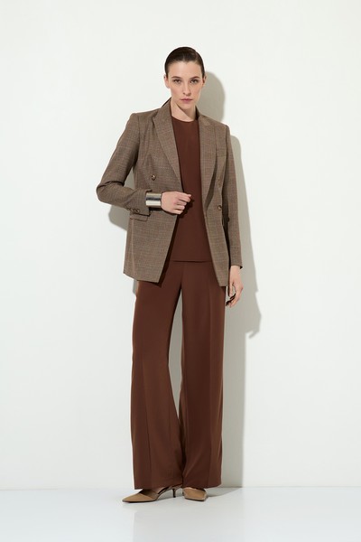 Брюки , пол женский, цвет коричневый, фото №5