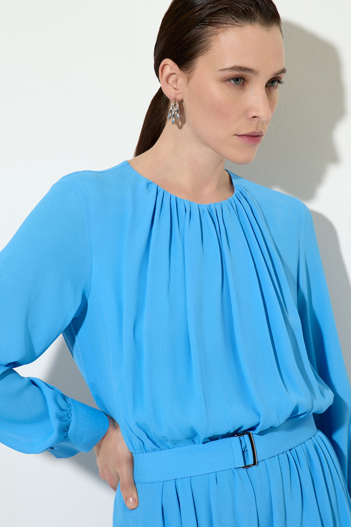 Платье , пол female, цвет синий, фото №2