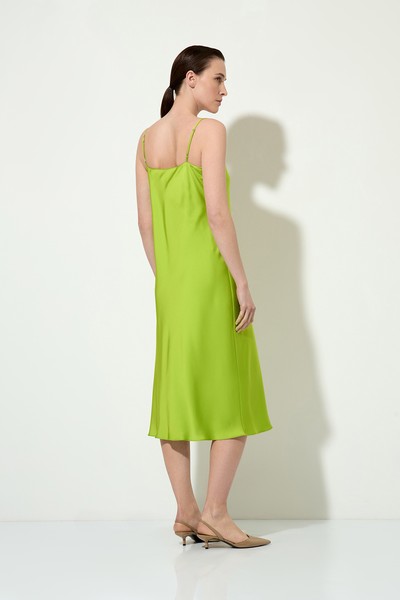 Платье-комбинация , пол female, цвет зеленый, фото №2