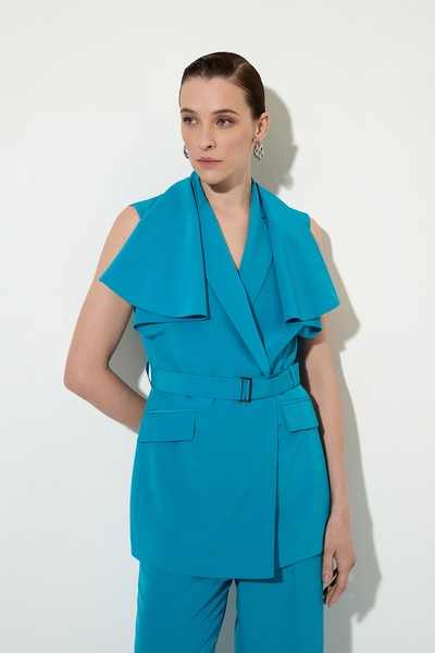 Жакет VASSA&Co, пол женский, цвет зеленый, фото №2