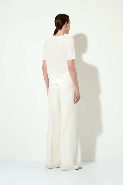 Jumper with sequins VASSA&Co, пол female, цвет бежевый, фото №4