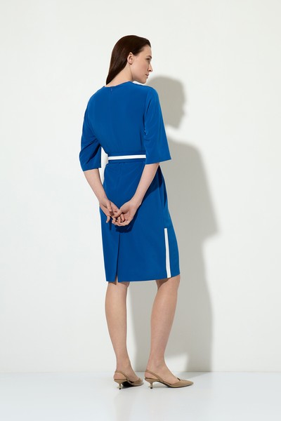 Платье VASSA&Co, пол женский, цвет синий, фото №3